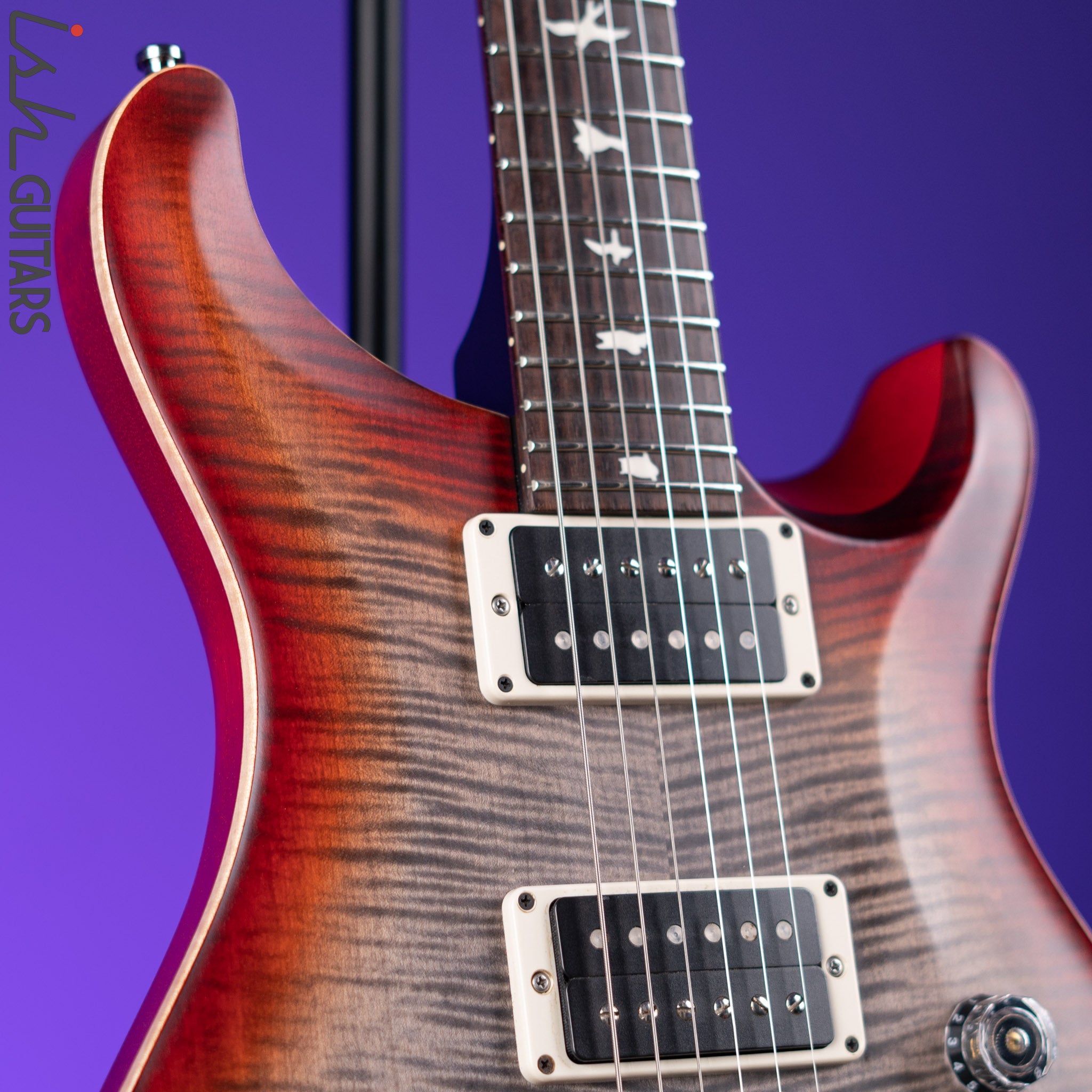 2018 PRS CE 24 Charcoal Cherry Burst - Sweetwater Exclusive – Ish