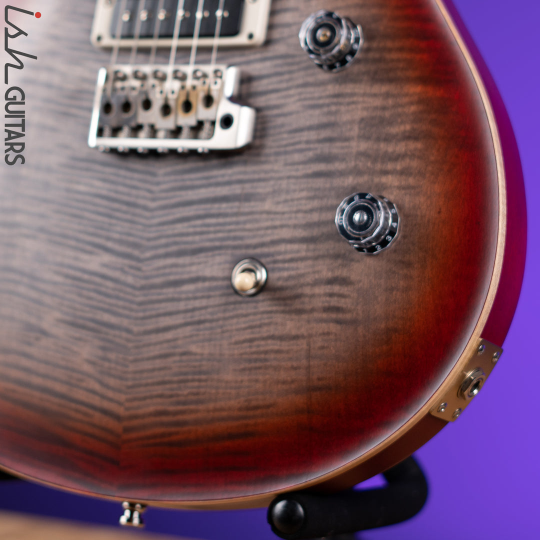 2018 PRS CE 24 Charcoal Cherry Burst - Sweetwater Exclusive