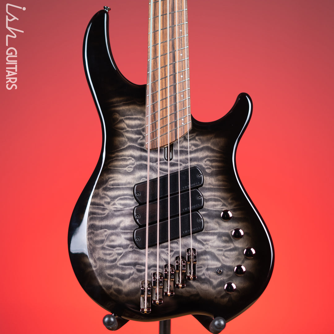 Dingwall Combustion 5-String Bass Guitar 2-Tone Blackburst Pau Ferro Fretboard