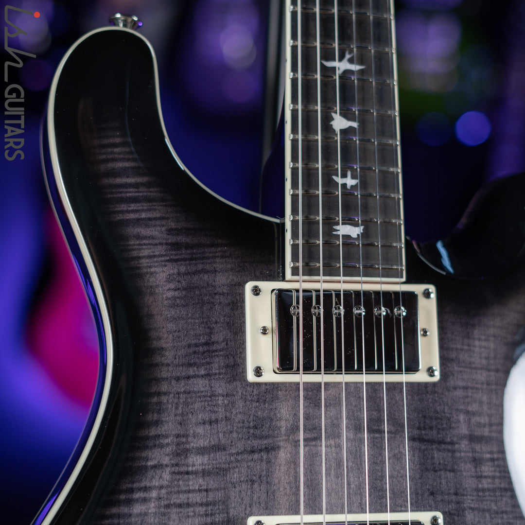 2021 PRS SE Hollowbody Electric Guitar Charcoal Burst