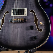 2021 PRS SE Hollowbody Electric Guitar Charcoal Burst
