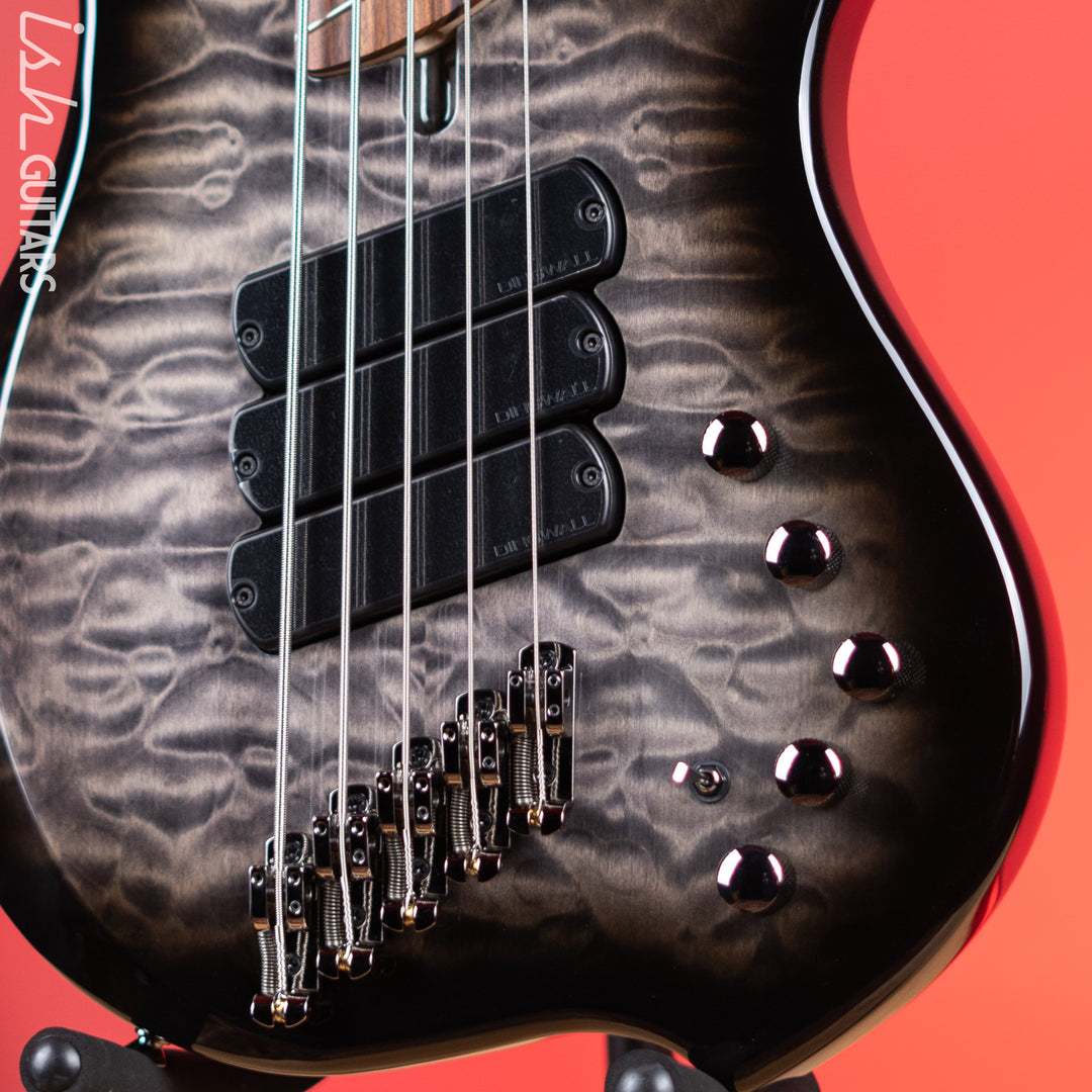 Dingwall Combustion 5-String Bass Guitar 2-Tone Blackburst Pau Ferro Fretboard