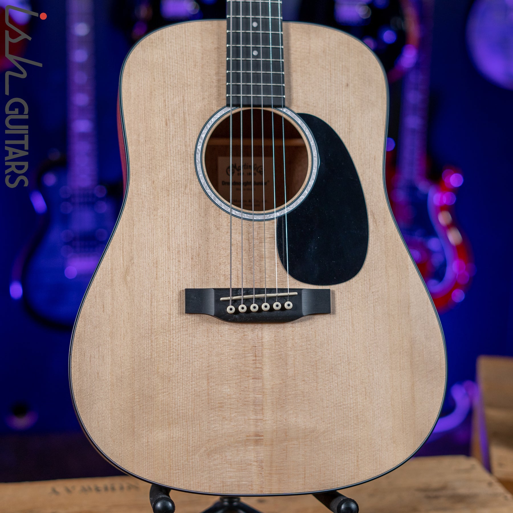 Martin DJr-10 Junior Series Acoustic Guitar Natural – Ish Guitars