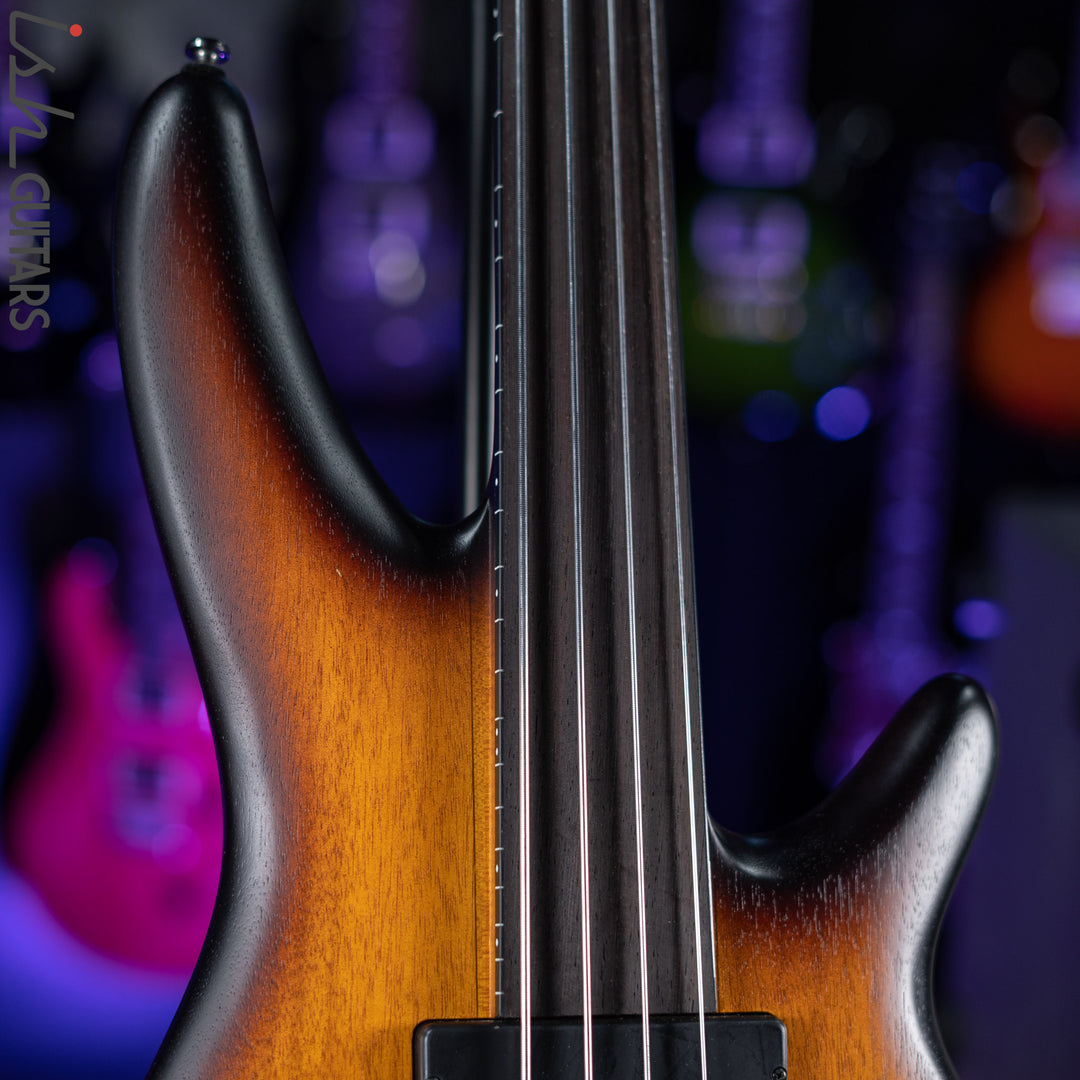 2020 Ibanez SDGR SF700 Bass Brown Burst Flat