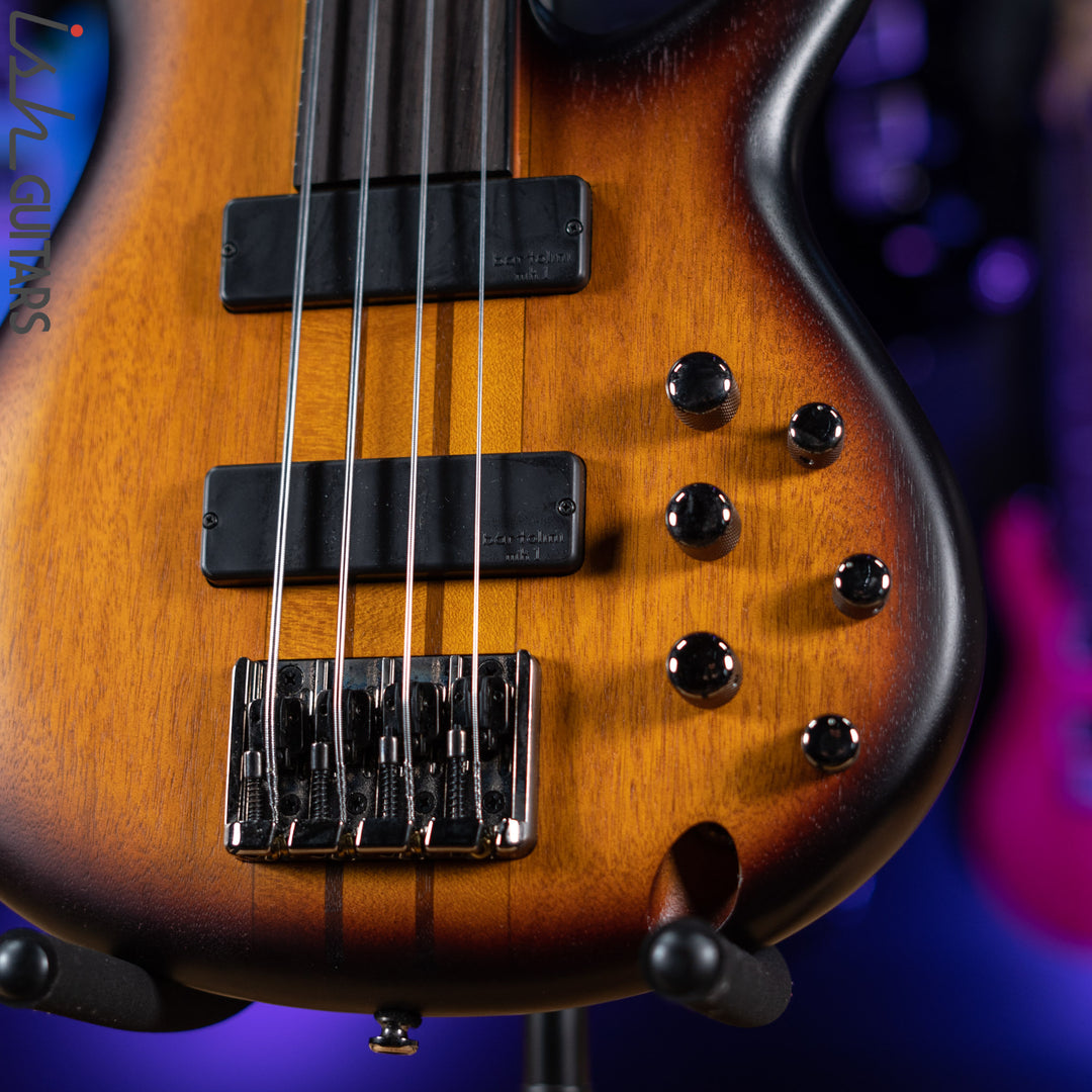 2020 Ibanez SDGR SF700 Bass Brown Burst Flat
