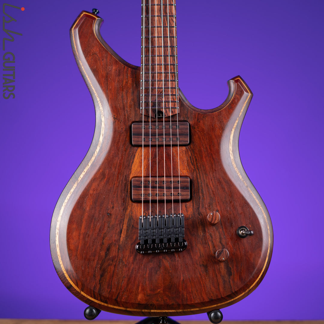 2020 Barlow Guitars Cocobolo Falcon II Natural