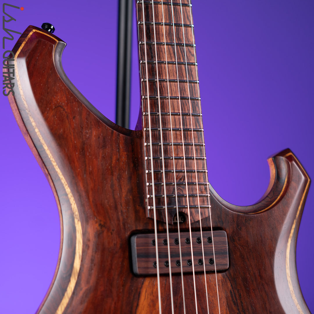 2020 Barlow Guitars Cocobolo Falcon II Natural