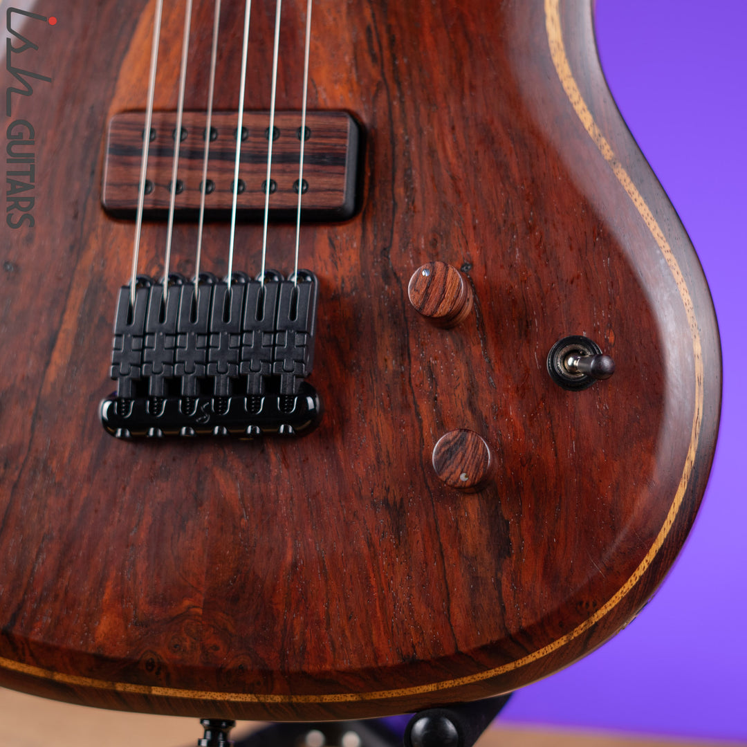 2020 Barlow Guitars Cocobolo Falcon II Natural