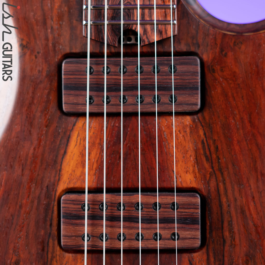 2020 Barlow Guitars Cocobolo Falcon II Natural