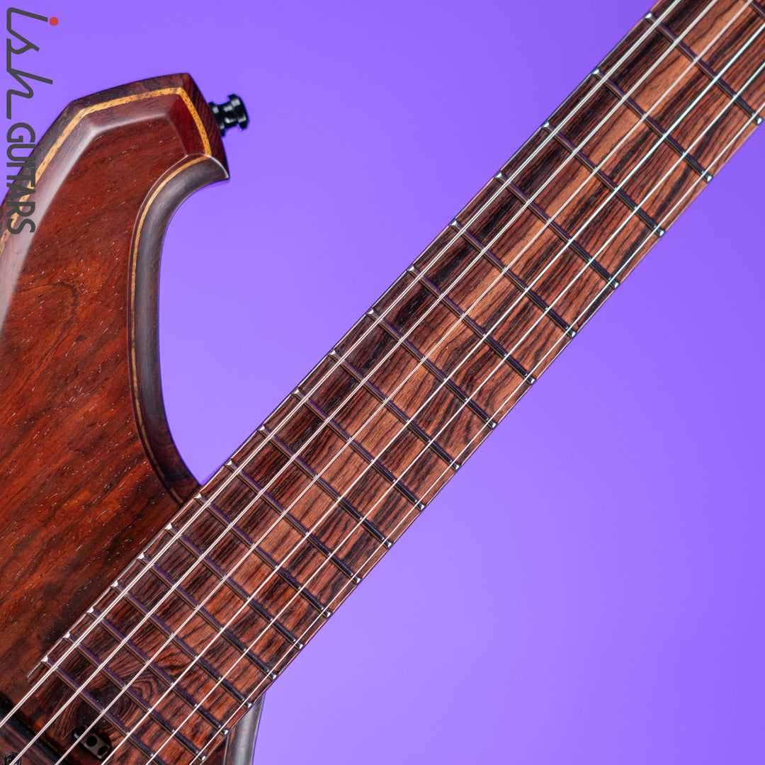 2020 Barlow Guitars Cocobolo Falcon II Natural