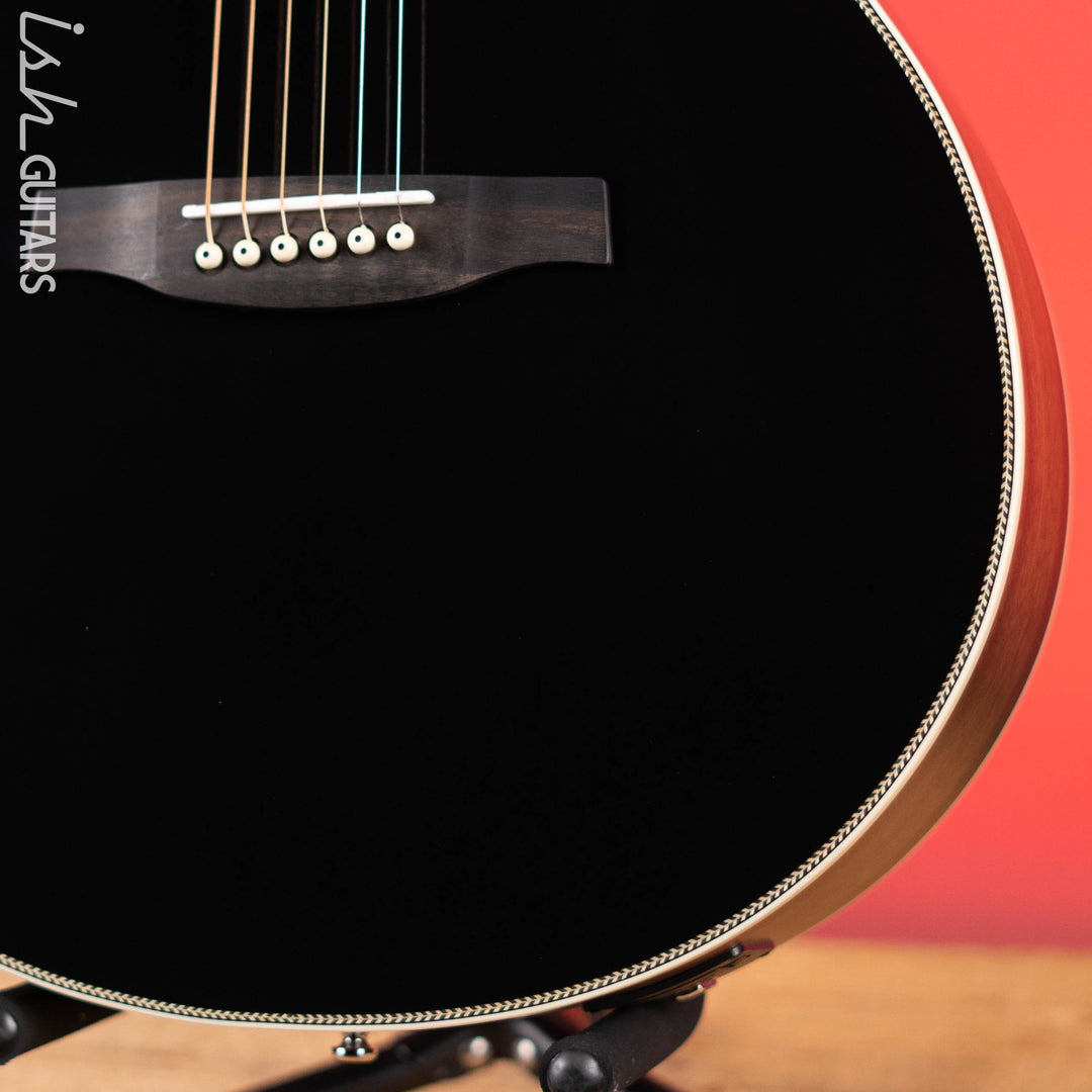PRS SE A20E Angelus Gloss Black Top Acoustic Guitar