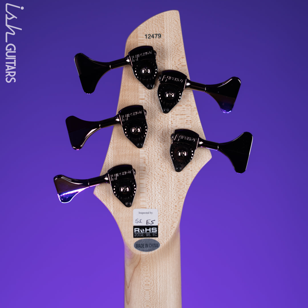 Dingwall Combustion 5-String Bass Natural Ash Pau Ferro Fretboard