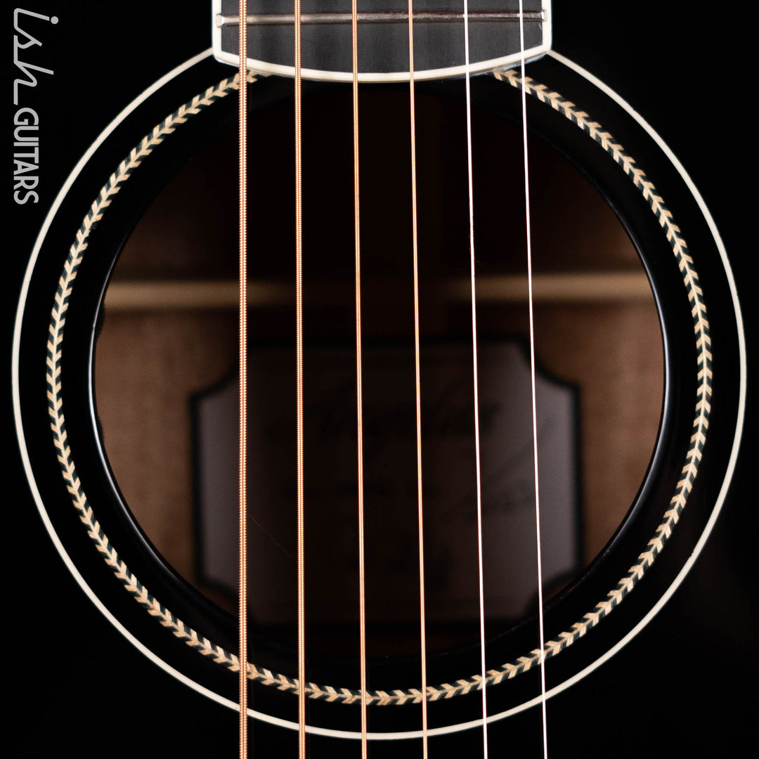 PRS SE A20E Angelus Gloss Black Top Acoustic Guitar