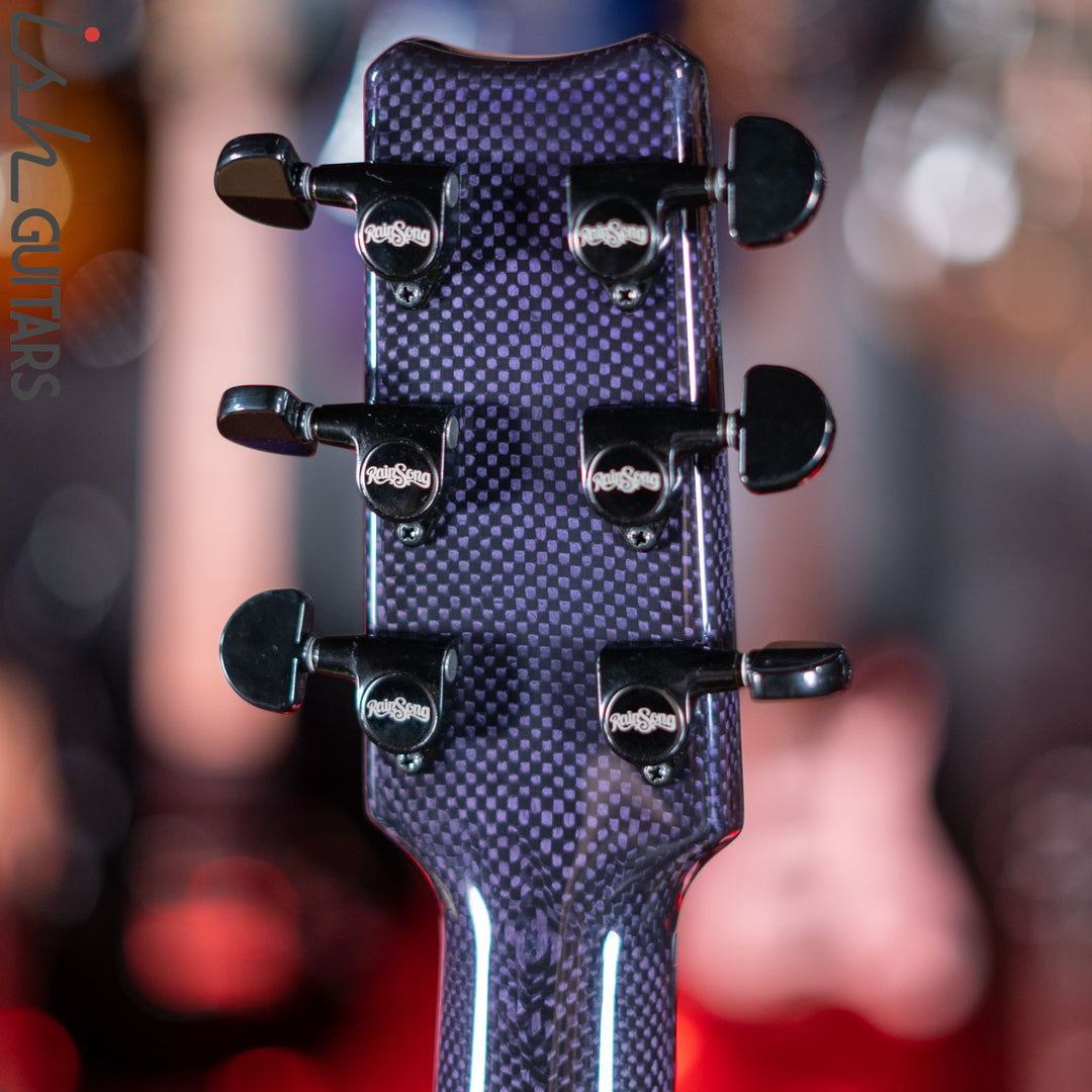 RainSong BI-WS1000N2C Black Ice Acoustic Guitar Ish Exclusive Plum Purple