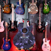 RainSong BI-WS1000N2C Black Ice Acoustic Guitar Ish Exclusive Plum Purple