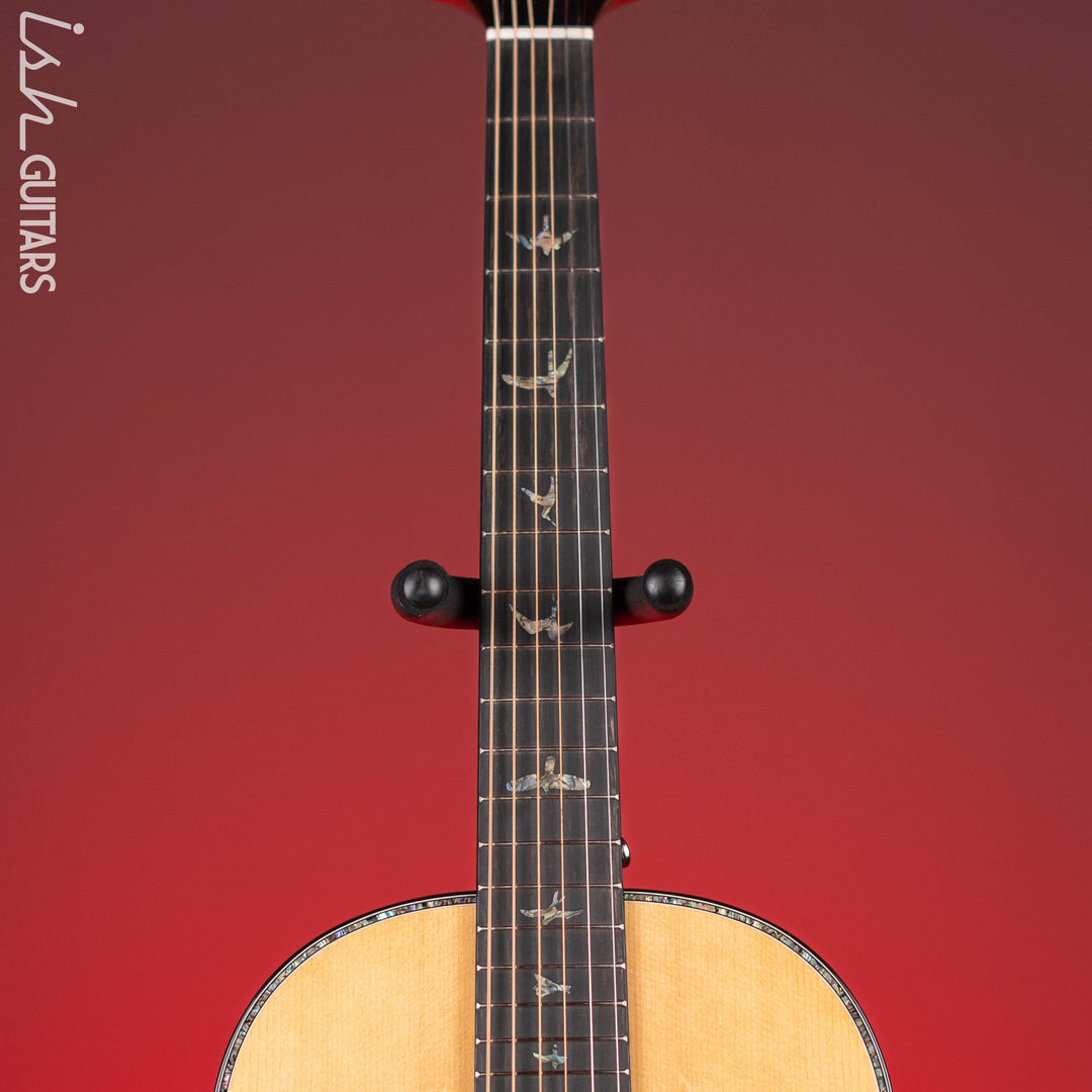 PRS SE P50E Tonare Parlor Acoustic Guitar Black Gold Demo