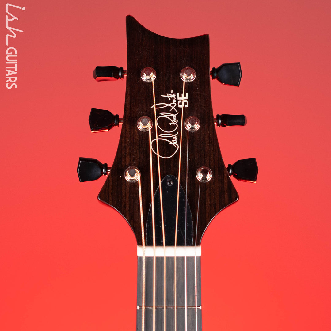 PRS SE P50E Tonare Parlor Acoustic Guitar Black Gold Demo