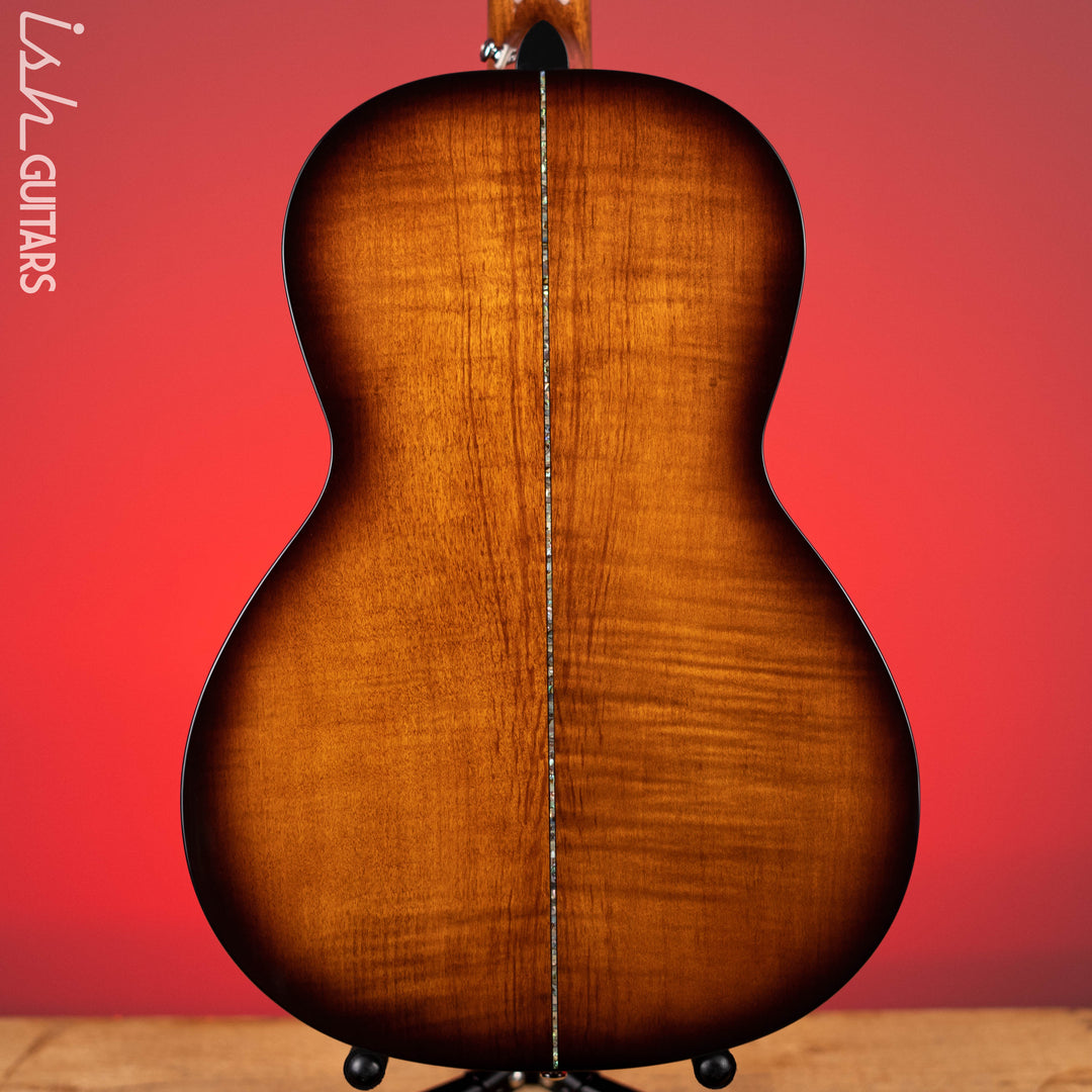 PRS SE P50E Tonare Parlor Acoustic Guitar Black Gold Demo