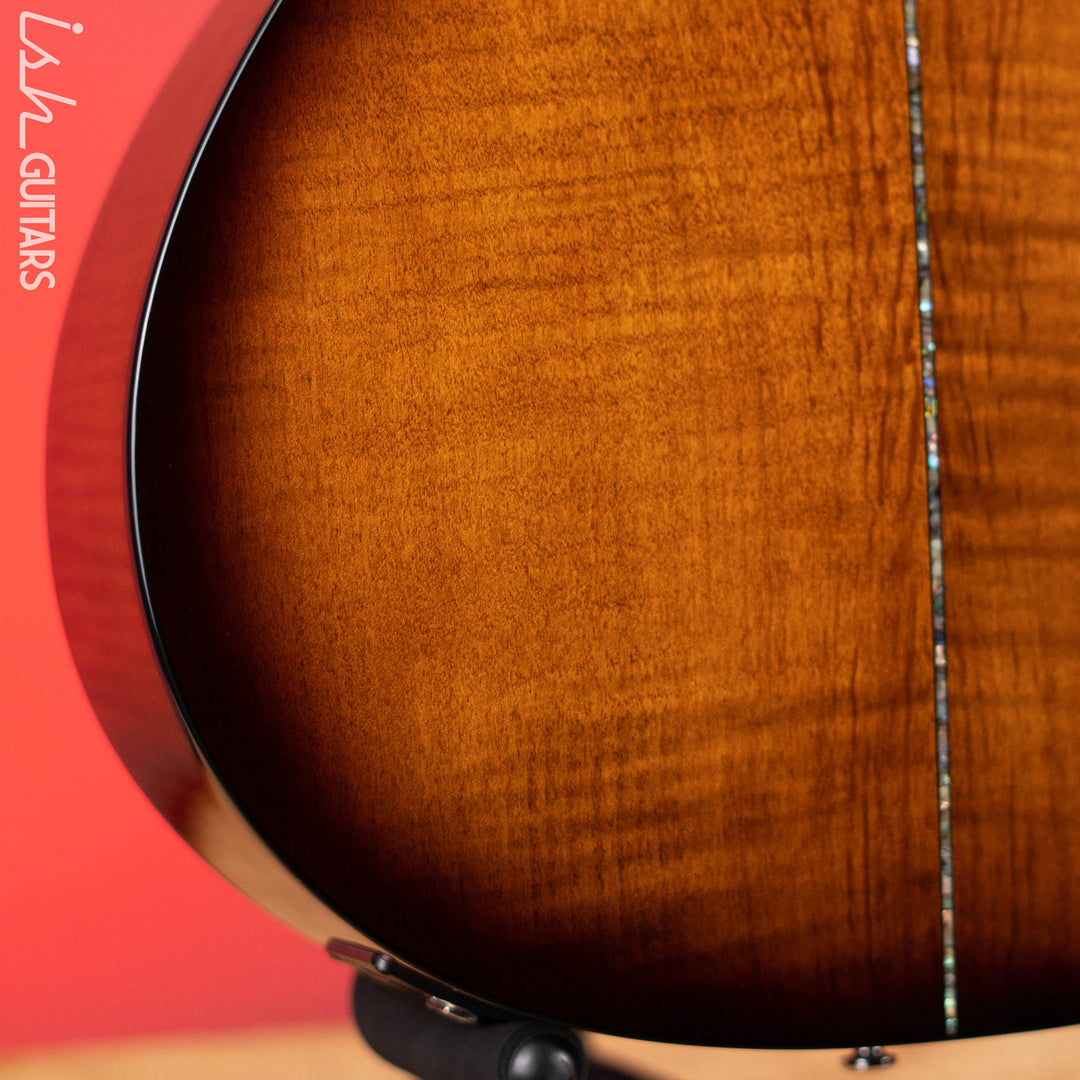 PRS SE P50E Tonare Parlor Acoustic Guitar Black Gold Demo