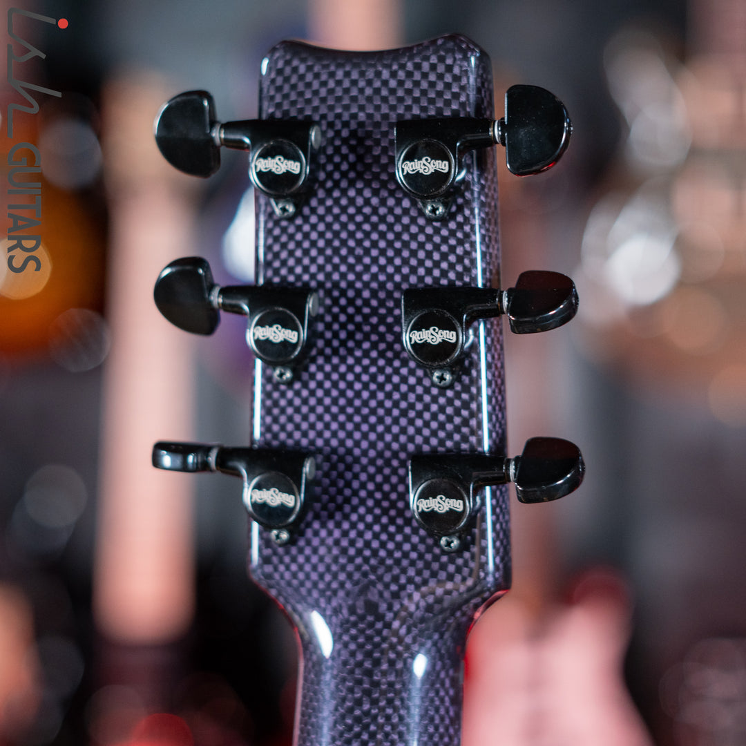 RainSong BI-WS1000N2C Black Ice Acoustic Guitar Ish Exclusive Plum Purple