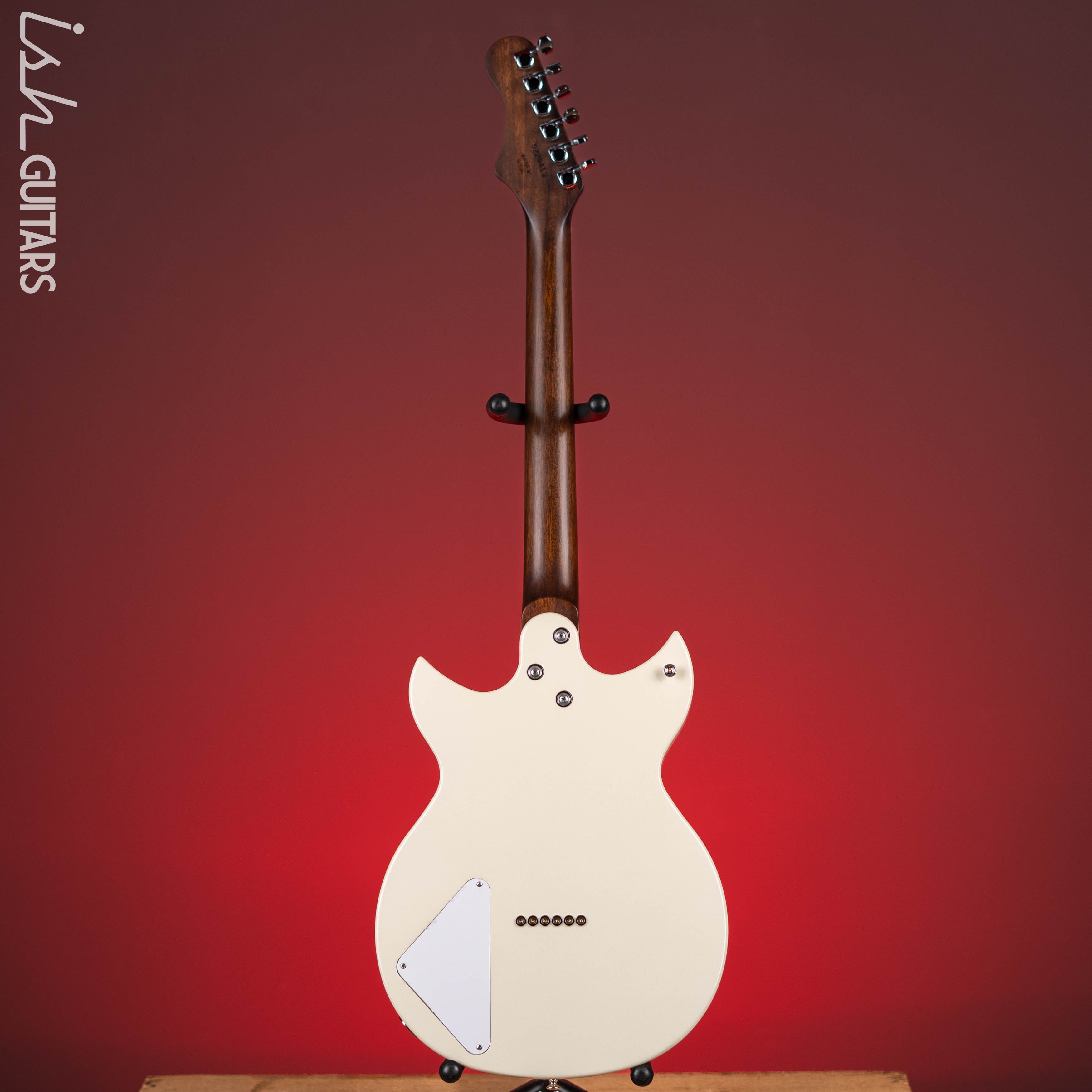Harmony Standard Rebel Electric Guitar Pearl White Demo – Ish Guitars