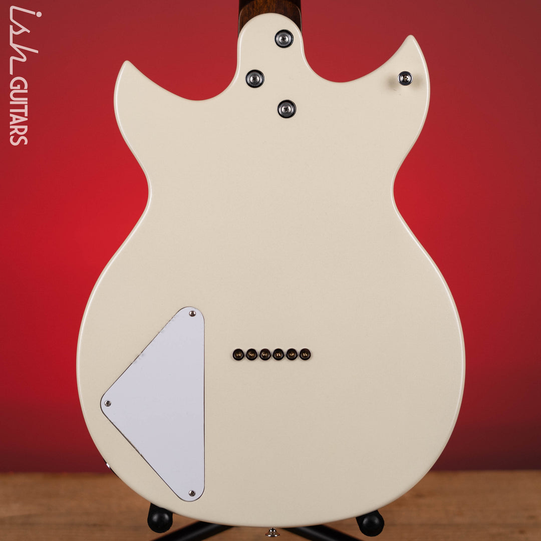 Harmony Standard Rebel Electric Guitar Pearl White Demo