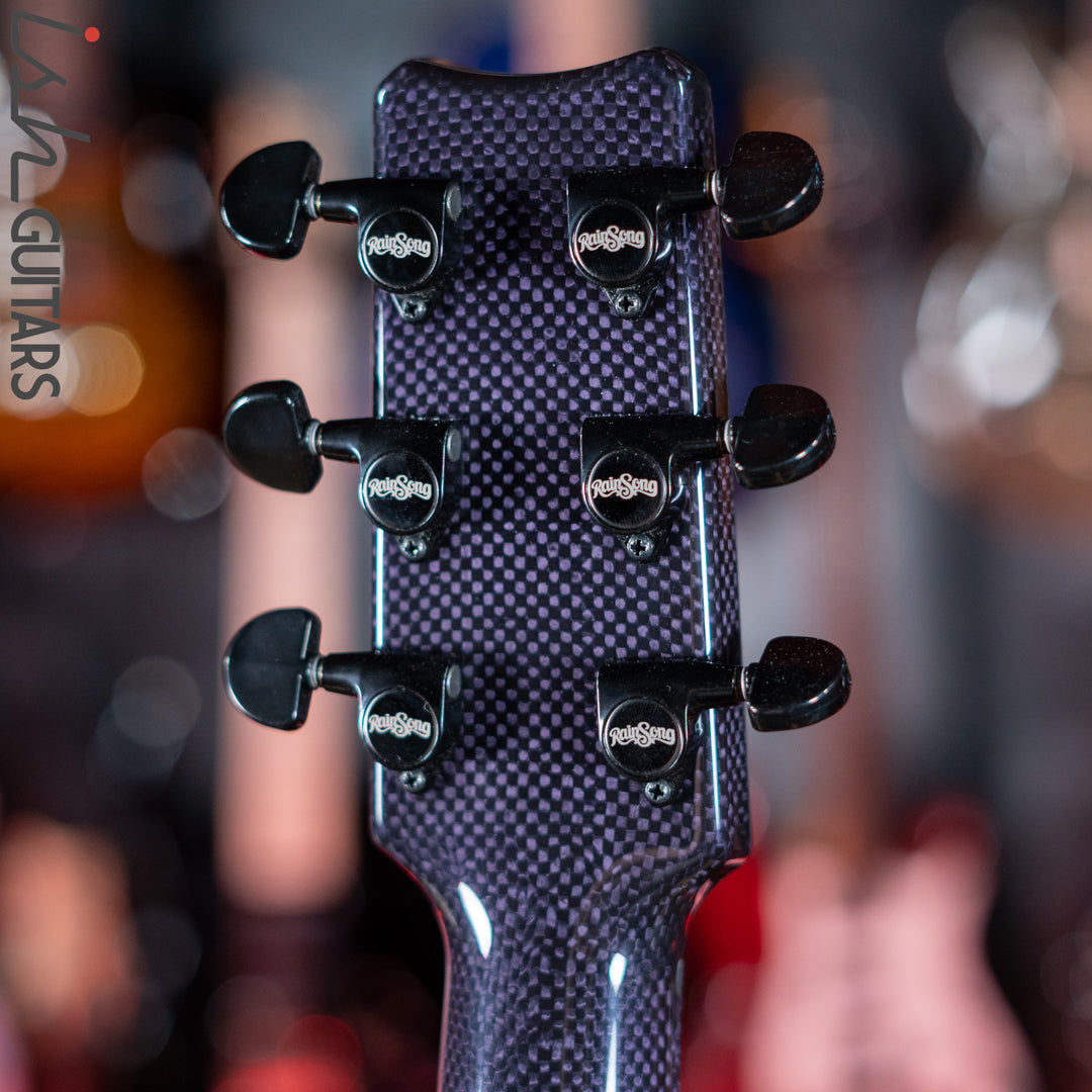 RainSong BI-WS1000N2C Black Ice Acoustic Guitar Ish Exclusive Plum Purple