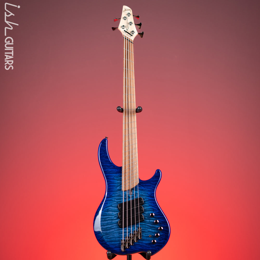 Dingwall Combustion 5-String Bass Indigoburst Pau Ferro Fretboard