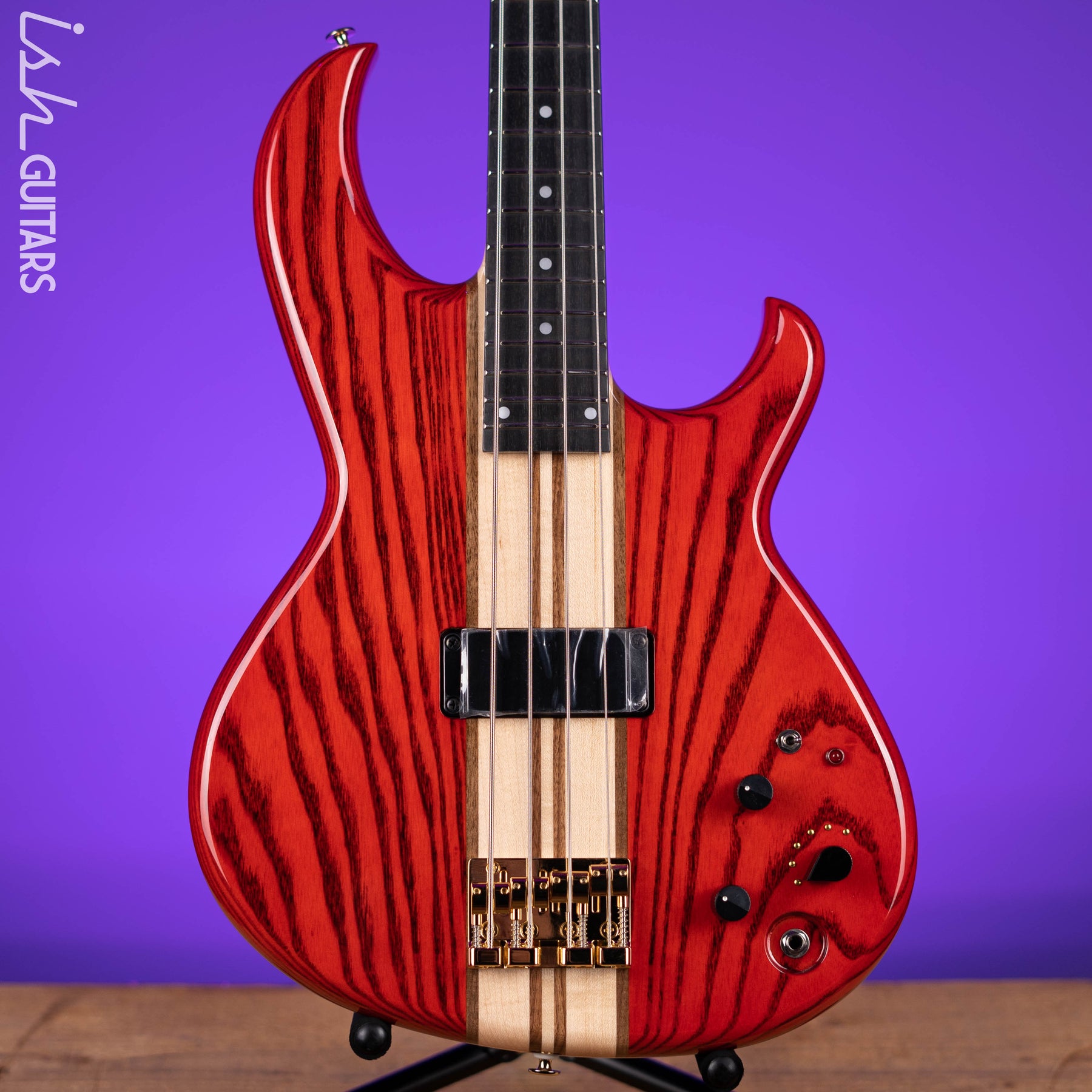 Aria Pro II SB-1000 Bass 4-String Padua Red – Ish Guitars