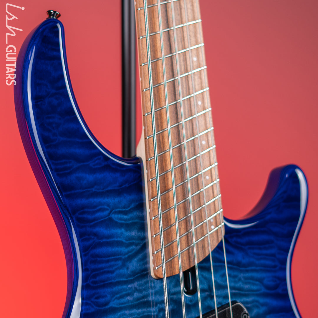 Dingwall Combustion 5-String Bass Indigoburst Pau Ferro Fretboard