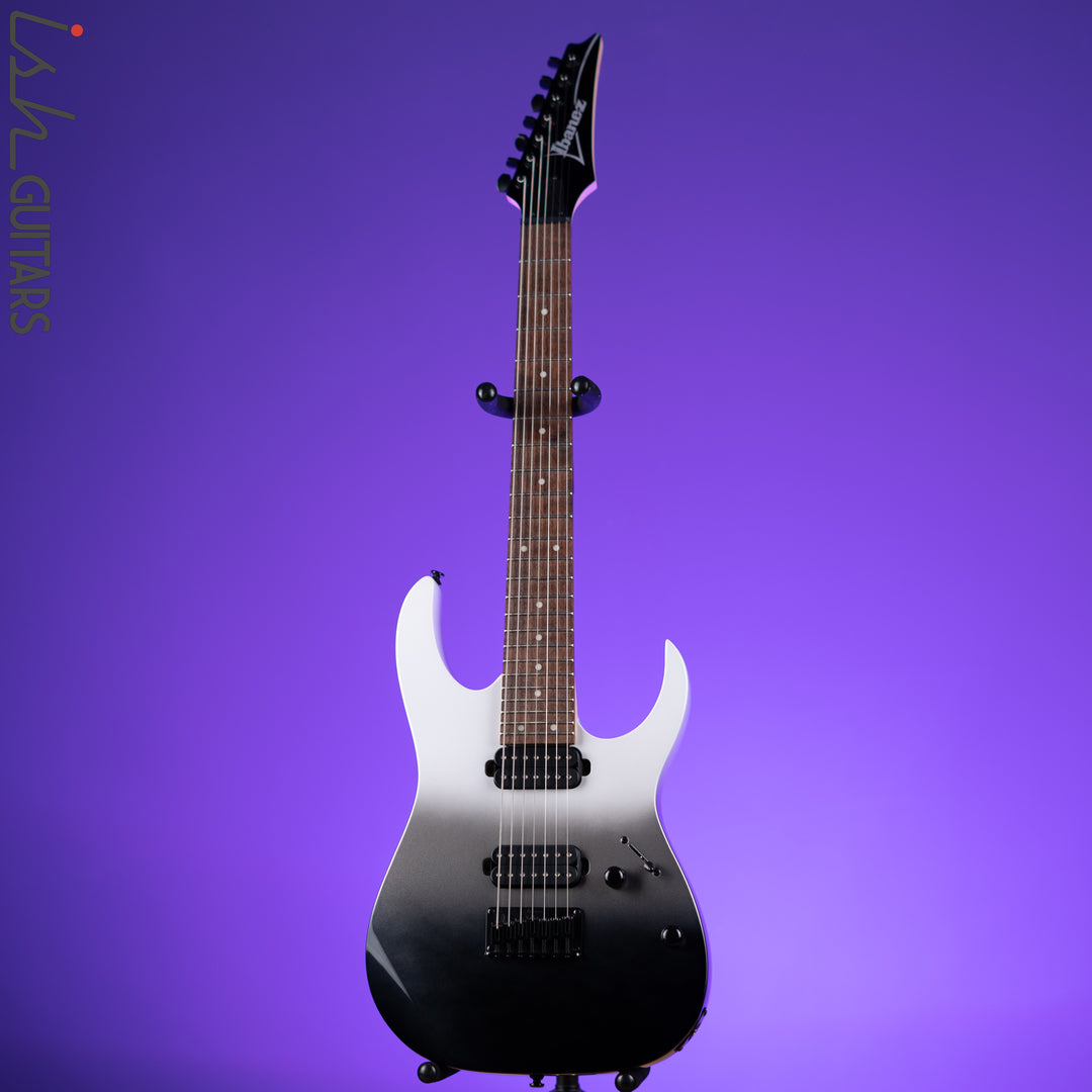 2021 Ibanez RG7421 Pearl Black Fade Metallic