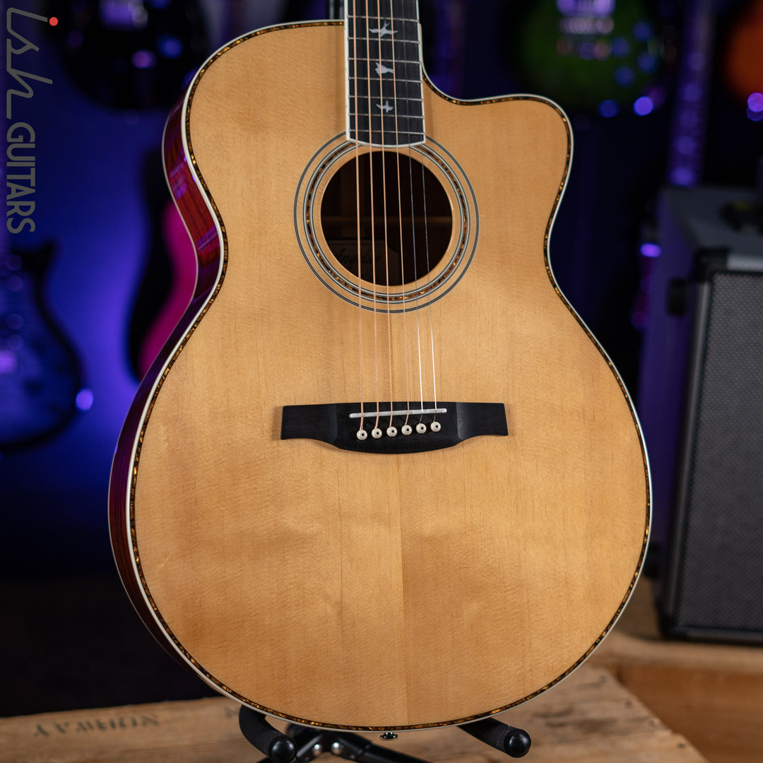 PRS SE Angelus A40E Acoustic Electric Guitar Natural Demo