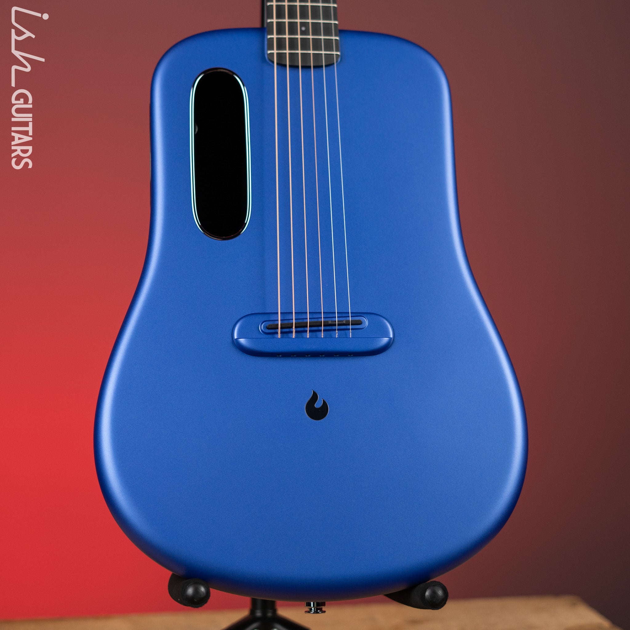Lava Music Lava ME 3 Smart Acoustic Guitar 36” Blue w/ Space Bag