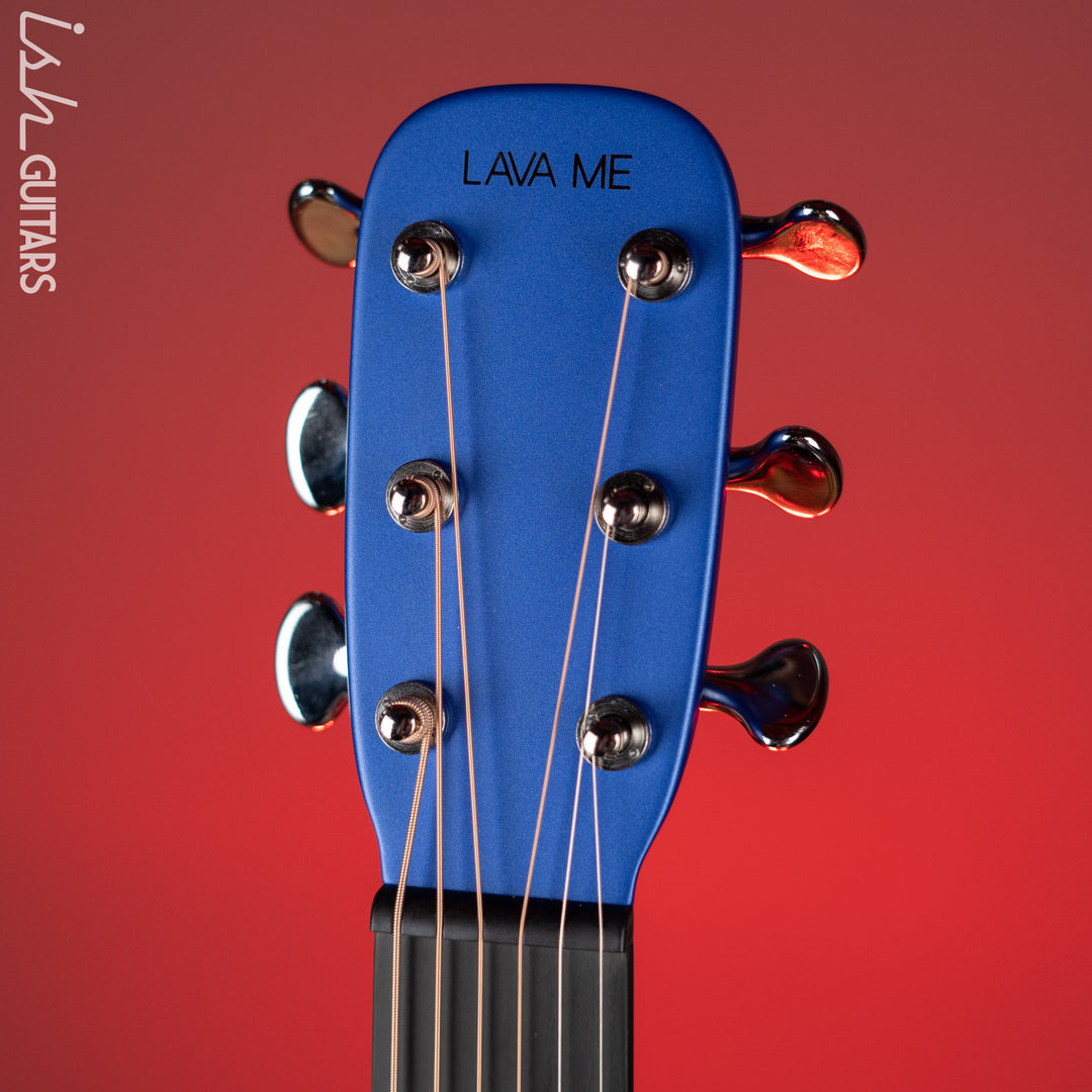 Lava Music Lava ME 3 Smart Acoustic Guitar 36” Blue w/ Space Bag
