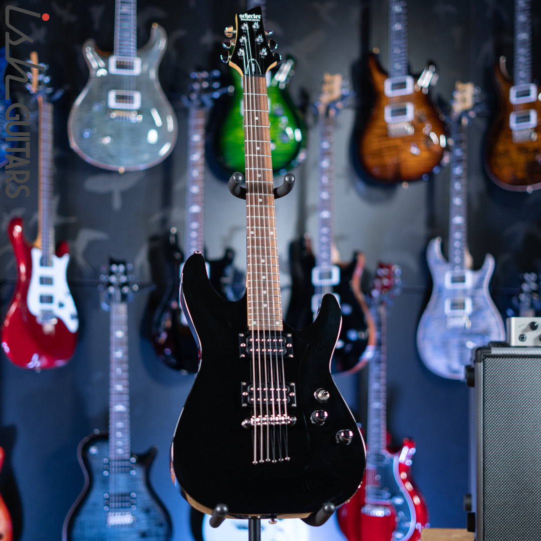 2008 Schecter Omen-6 Electric Guitar Black