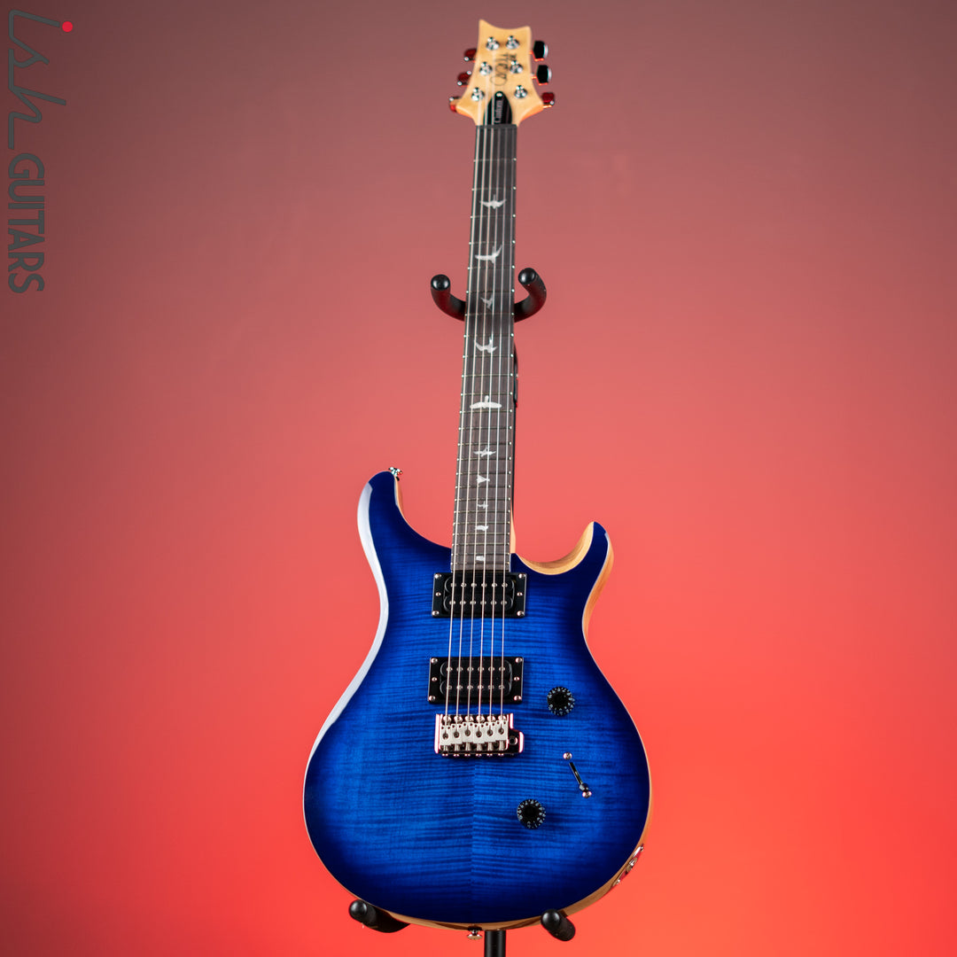 PRS SE Custom 24 Electric Guitar Faded Blue Burst
