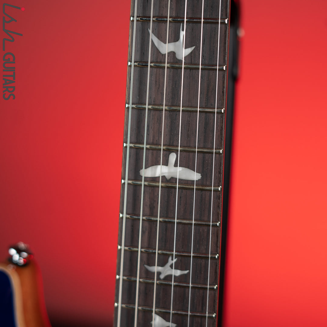 PRS SE Custom 24 Electric Guitar Faded Blue Burst