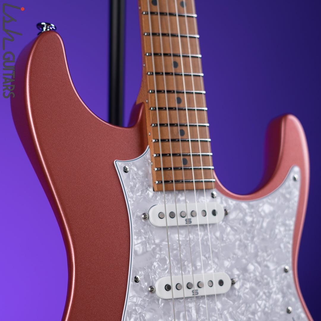 Ibanez Prestige AZ2204 Electric Guitar Hazy Rose Metallic