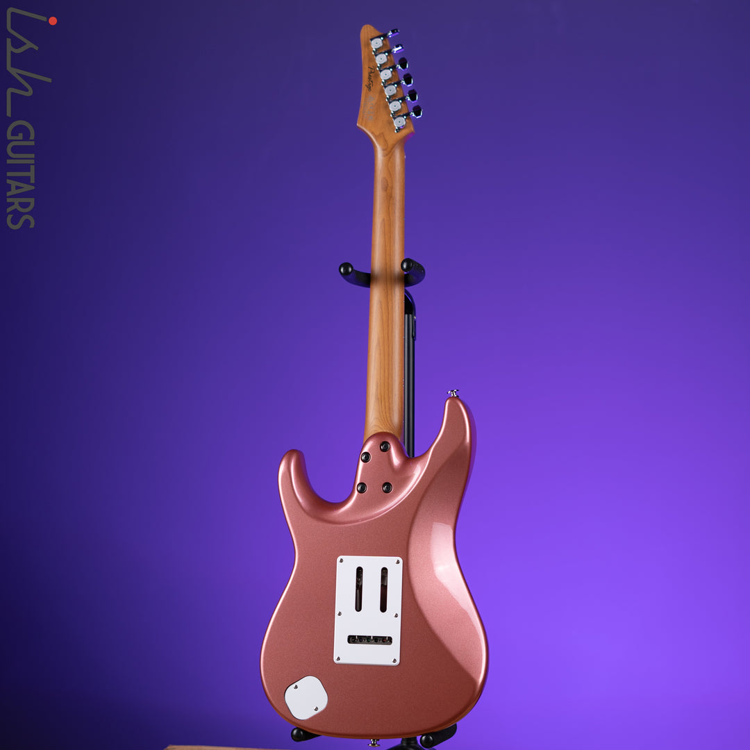 Ibanez Prestige AZ2204 Electric Guitar Hazy Rose Metallic