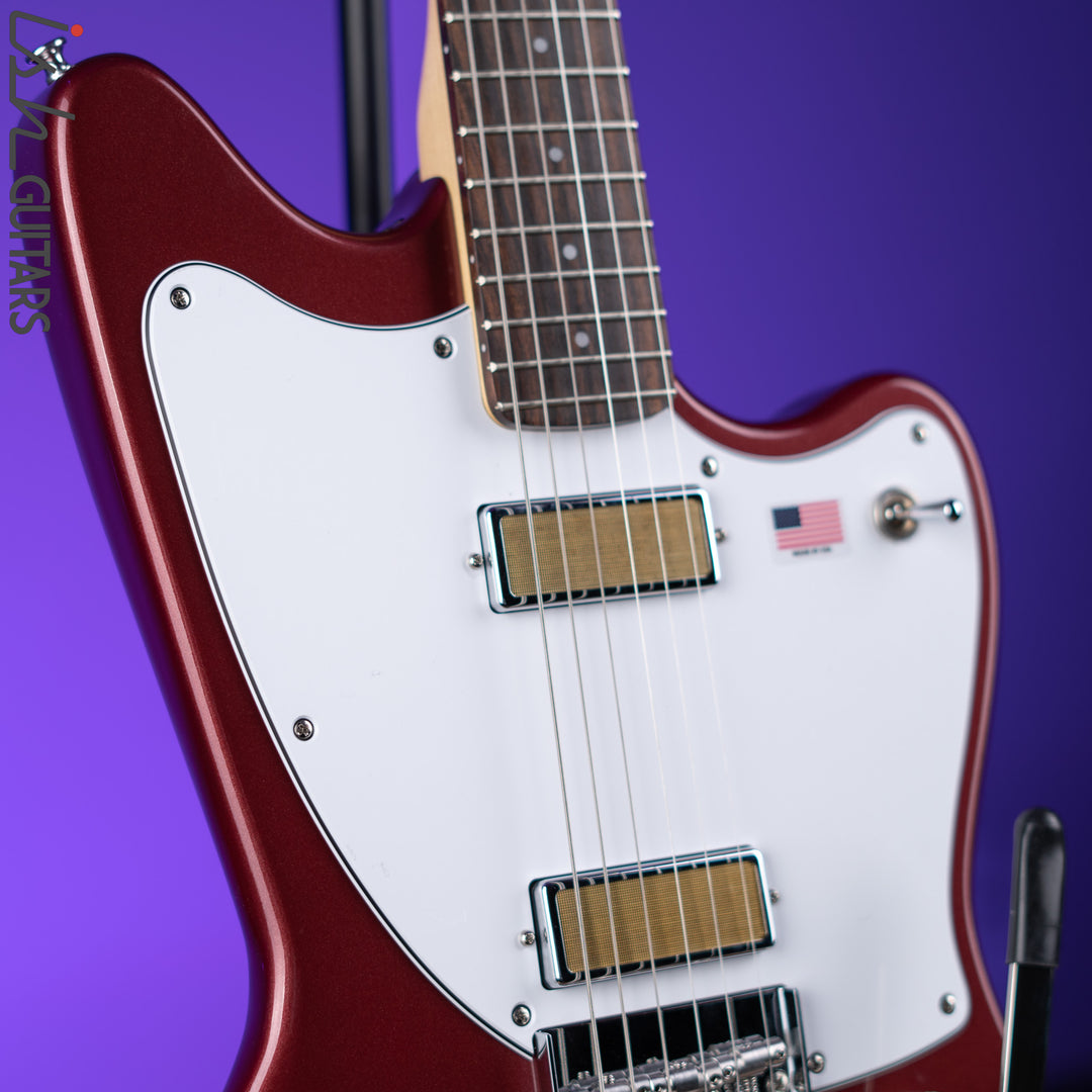 Harmony Standard Silhouette w/ Bigsby Electric Guitar Burgundy Demo