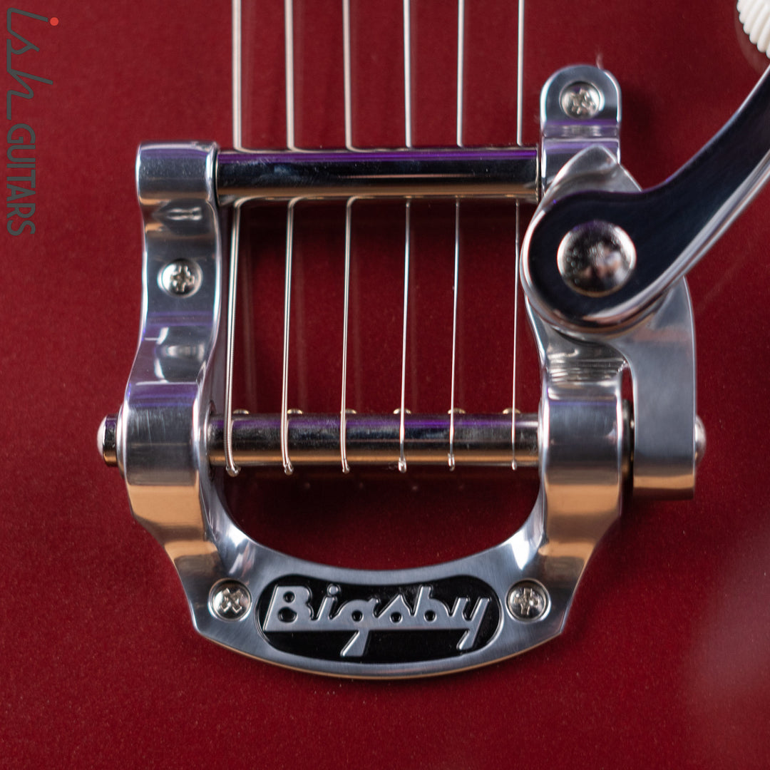 Harmony Standard Silhouette w/ Bigsby Electric Guitar Burgundy Demo