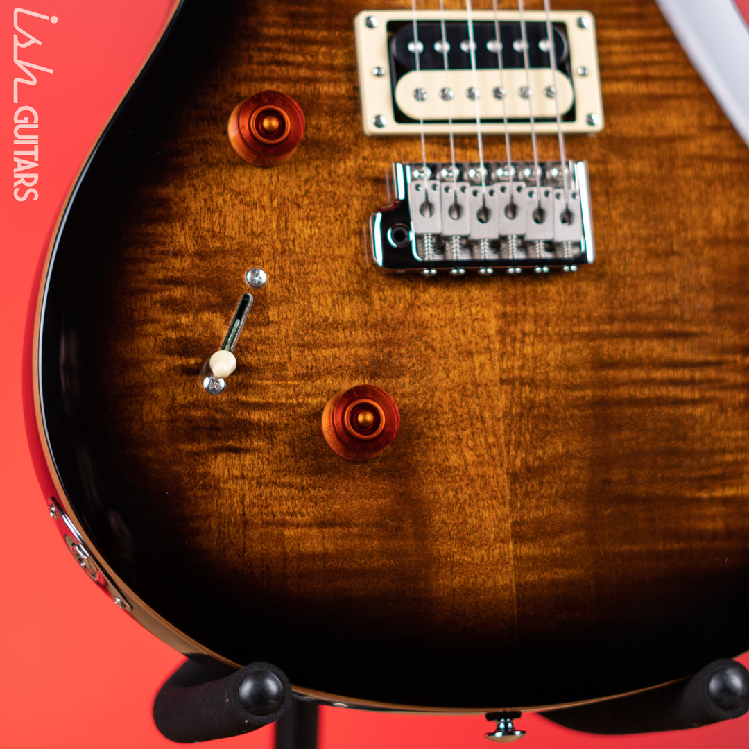 PRS SE Custom 24 Lefty Black Gold Burst