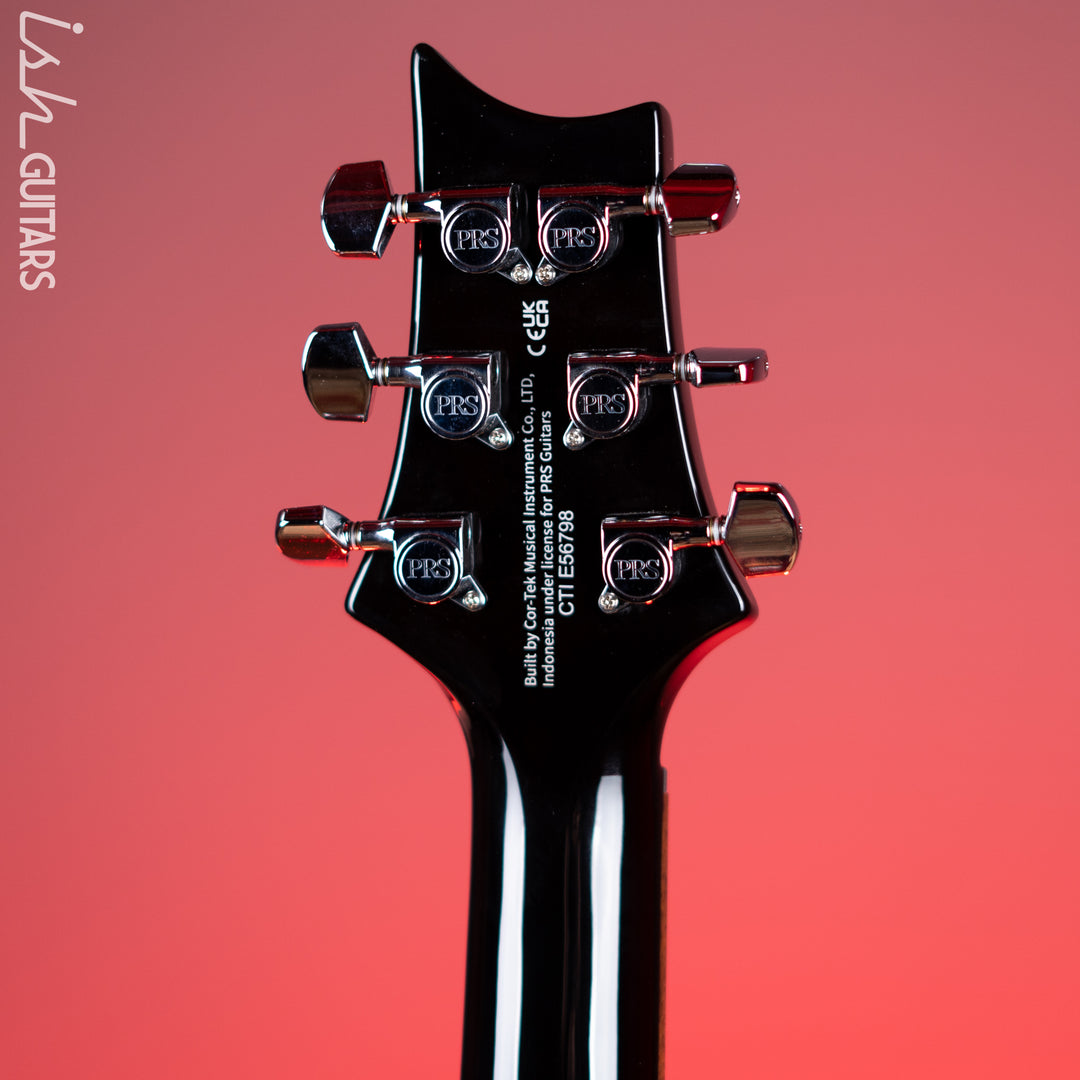 PRS SE Custom 24 Lefty Black Gold Burst