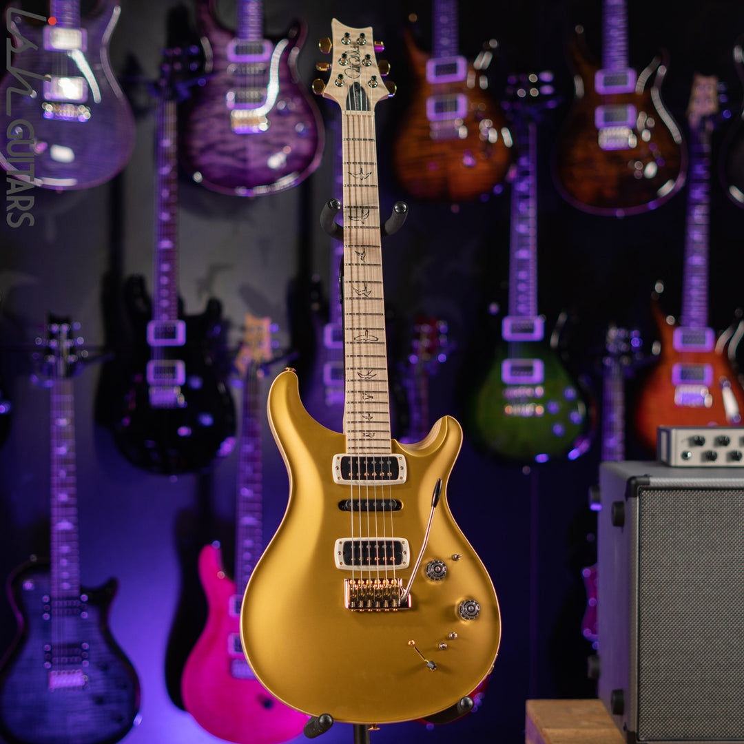 PRS Wood Library Modern Eagle V Gold Top Satin