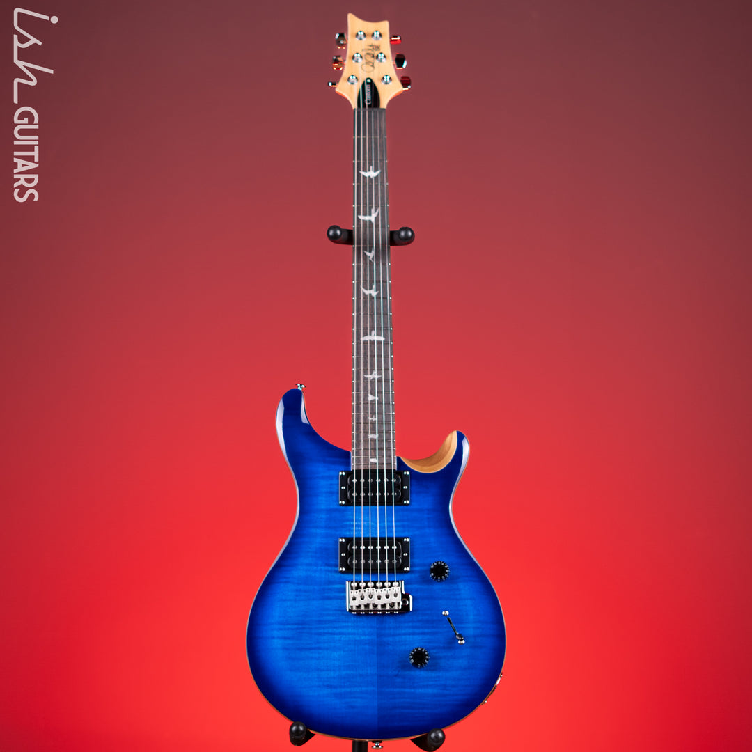 PRS SE Custom 24 Electric Guitar Faded Blue Burst