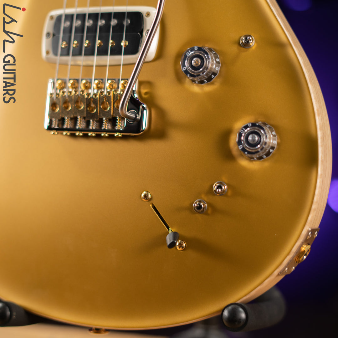 PRS Wood Library Modern Eagle V Gold Top Satin