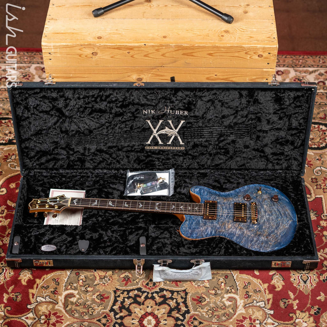 2017 Nik Huber Dolphin 20th Anniversary Prototype Starry Night Burst