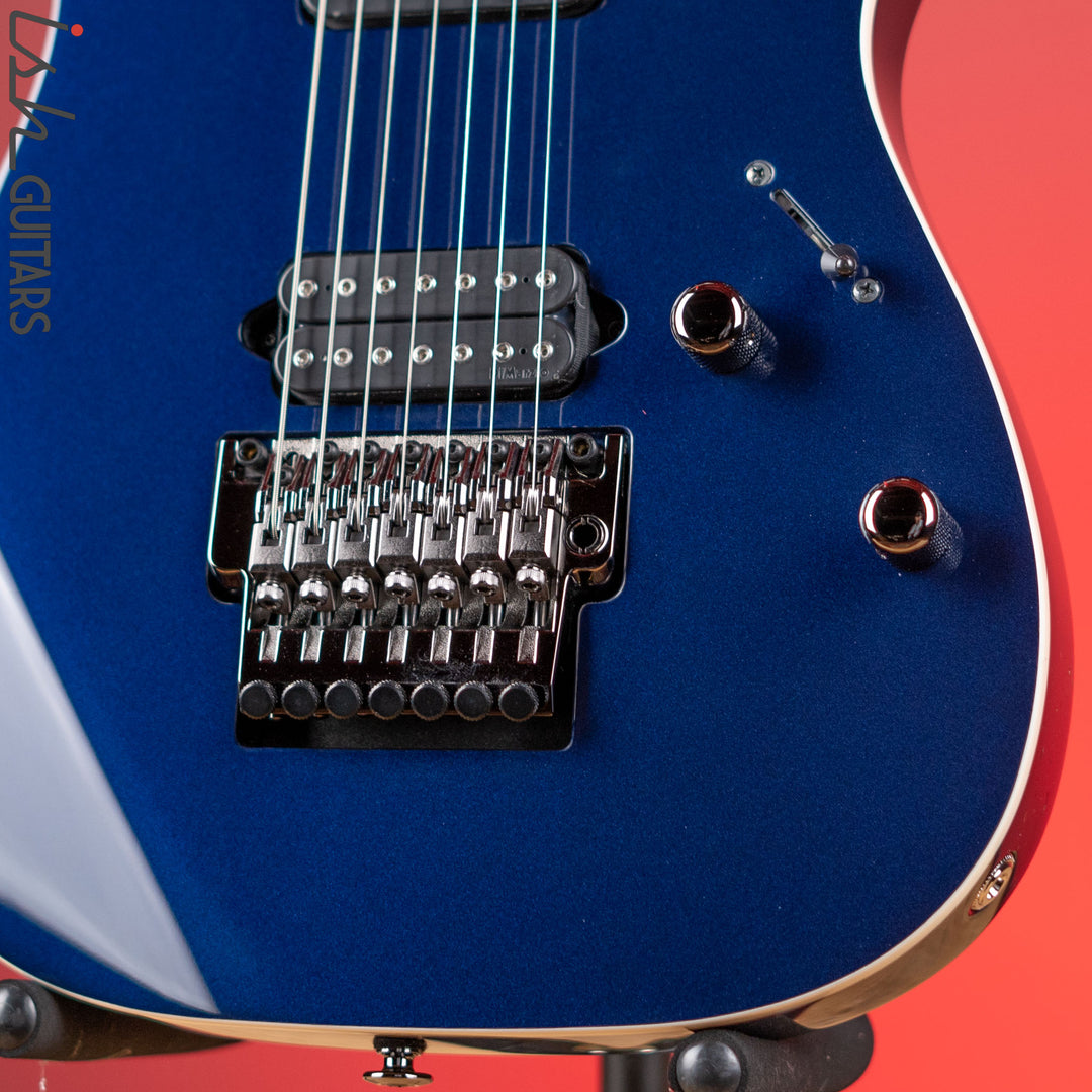 Ibanez Prestige RG2027XL 7-String Electric Guitar Deep Tide Blue