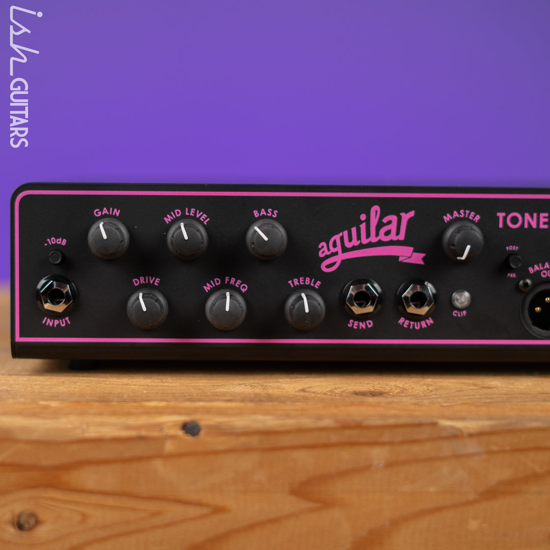 Aguilar Tone Hammer 500 Limited Edition Breast Cancer Awareness  Black and Pink Demo