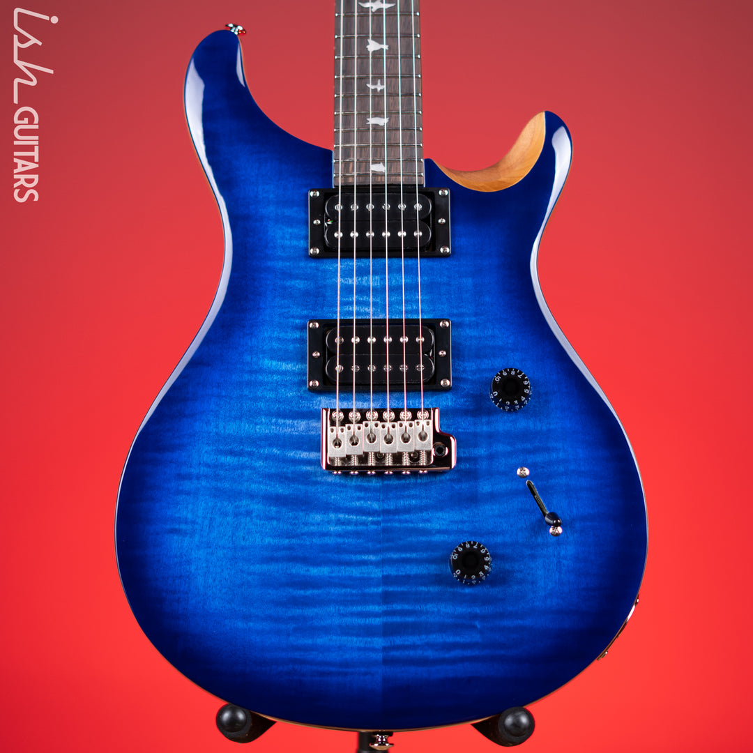 PRS SE Custom 24 Electric Guitar Faded Blue Burst